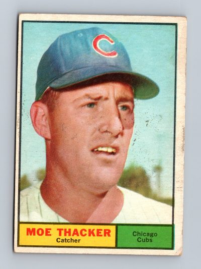 1961 Topps #12 Moe Thacker