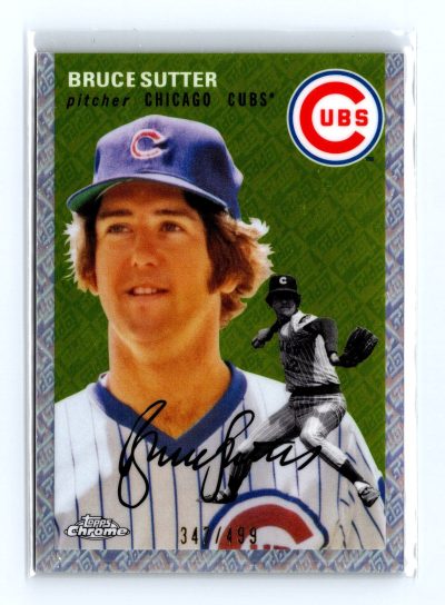 2023 Topps Chrome Platinum Anniversary #419 Bruce Sutter Prism Refractors