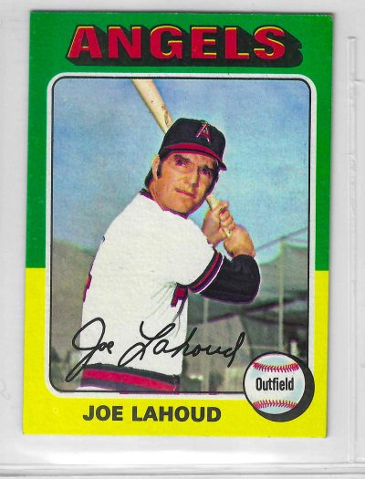 1975 Topps MINI Baseball - SET BREAK - Joe Lahoud #317
