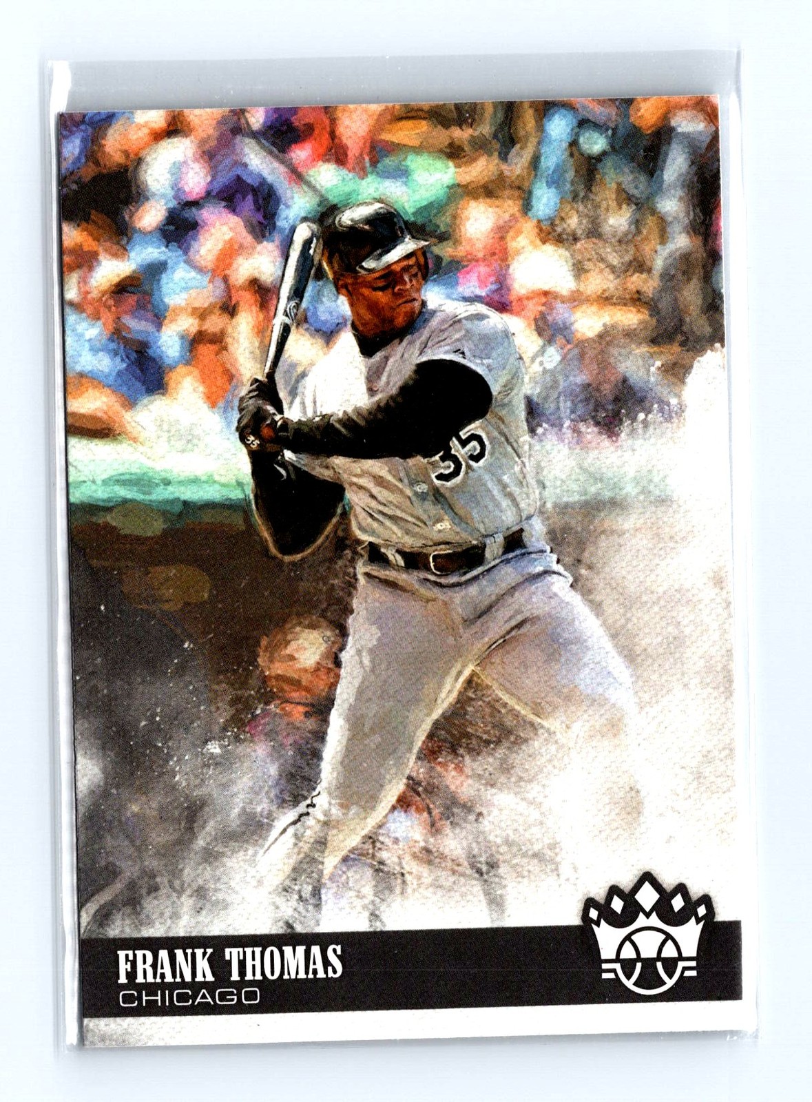 2018 Panini Diamond Kings #49 Frank Thomas "The Big Hurt" Chicago White Sox Baseball Card