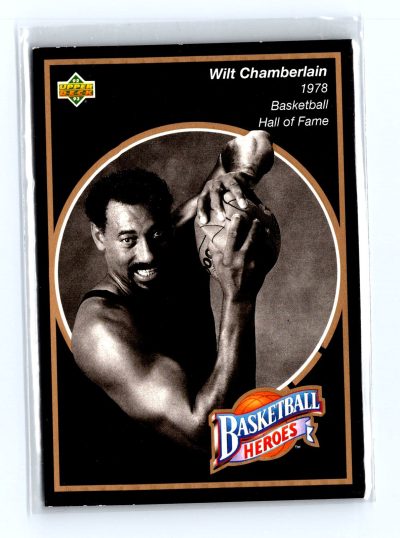 1992-93 Upper Deck #17 Wilt Chamberlain Basketball Heroes: Wilt Chamberlain