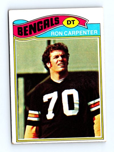 1977 Topps #168 Ron Carpenter NFL - Set Break