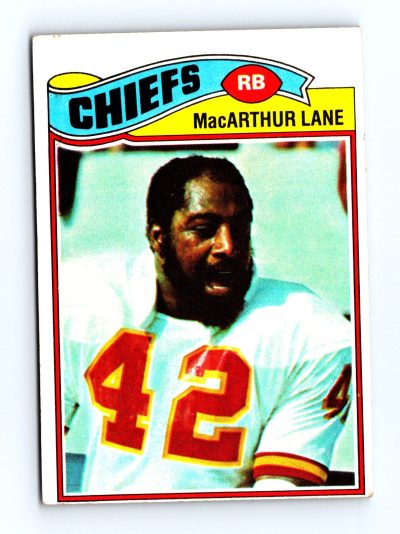 1977 Topps #273 Macarthur Lane NFL - Set Break