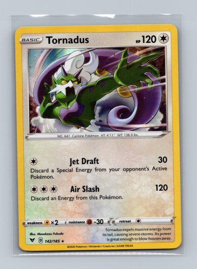 SWSH04: Vivid Voltage #142/185 Tornadus Holo