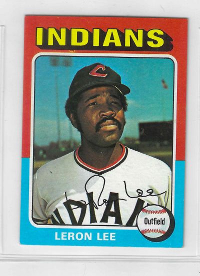 1975 Topps MINI Baseball - SET BREAK - Leron Lee #506