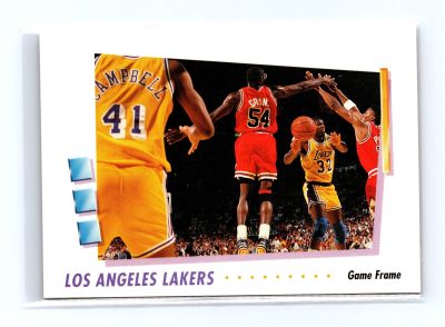 1991-92 SkyBox #417 Los Angeles Lakers