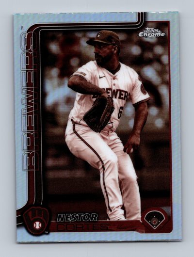 2025 Topps Chrome #22 Nestor Cortes Sepia Refractors
