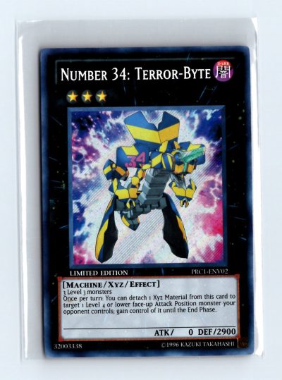 2012 Premium Collection Tin #PRC1-ENV02 Number 34: Terror-Byte