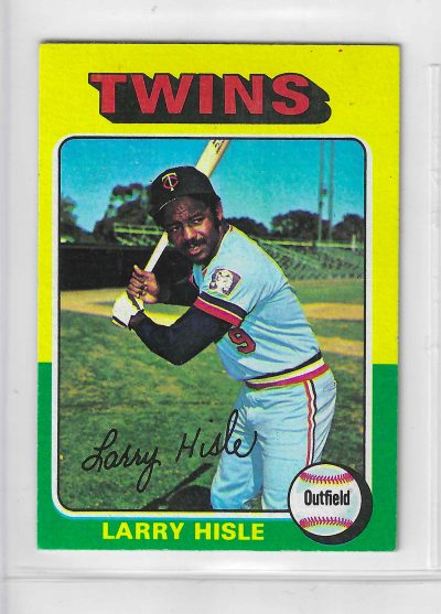 1975 Topps MINI Baseball - SET BREAK - Larry Hisle #526