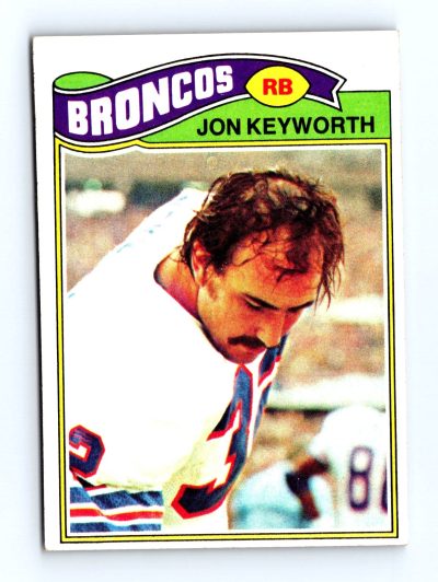 1977 Topps #66 Jon Keyworth NFL - Set Break