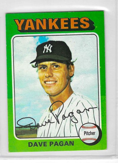 1975 Topps MINI Baseball - SET BREAK - Dave Pagan #648