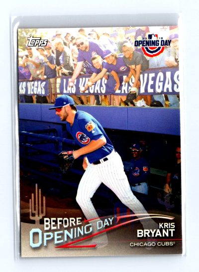 2018 Topps Opening Day #BOD-KB Kris Bryant Before Opening Day