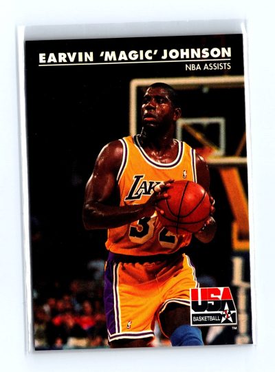 1992 SkyBox USA #36 Earvin "Magic" Johnson