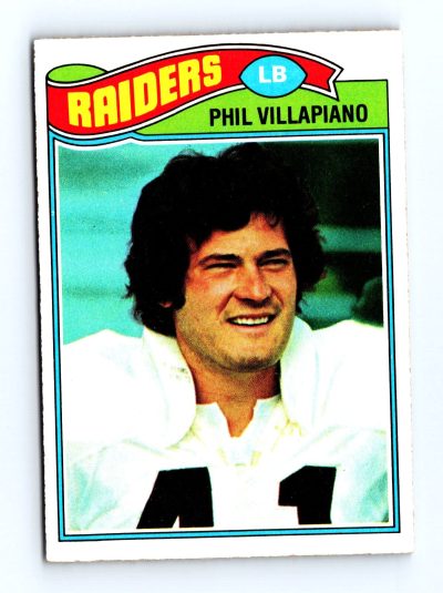 1977 Topps #24 Phil Villapiano NFL - Set Break