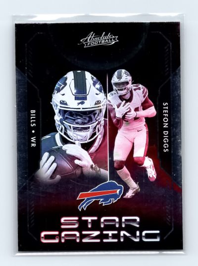 Stefon Diggs 2023 Panini Absolute Star Gazing #SG-17 Bills Card EXCELLENT