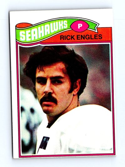 1977 Topps #112 Rick Engles NFL - Set Break
