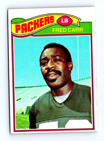 1977 Topps #133 Fred Carr NFL - Set Break