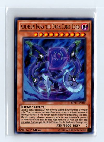 Dark Side of Dimensions Movie Pack #MVP1-EN039 Crimson Nova the Dark Cubic Lord