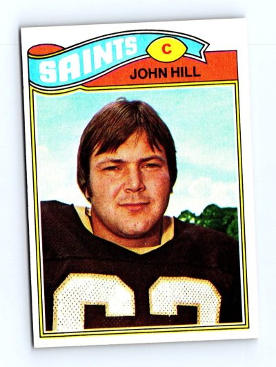 1977 Topps #117 John Hill NFL - Set Break