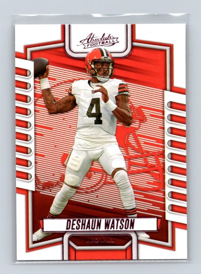 Deshaun Watson 2023 Panini Absolute #10 Cleveland Browns Card EXCELLENT