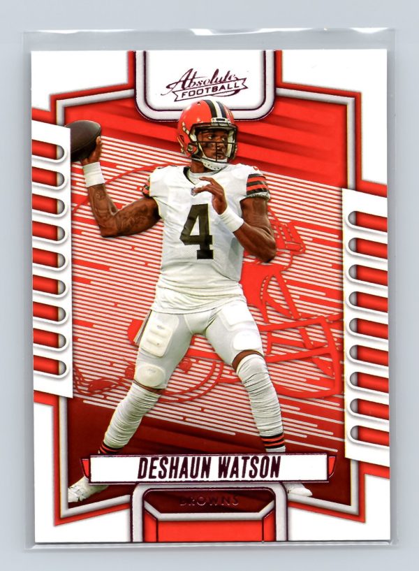 Deshaun Watson 2023 Panini Absolute #10 Cleveland Browns Card EXCELLENT