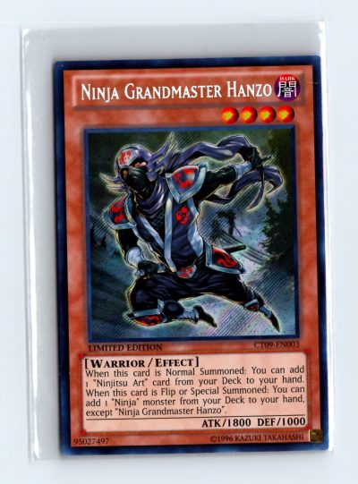 2012 Collectors Tin #CT09-EN003 Ninja Grandmaster Hanzo