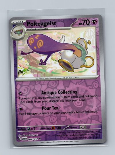 SV03: Obsidian Flames #098/197 Polteageist Holo