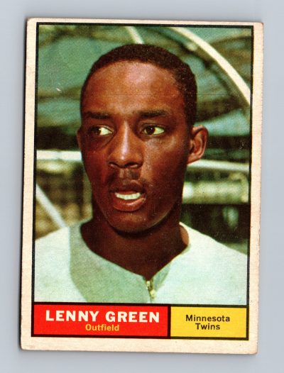 1961 Topps #4 Lenny Green