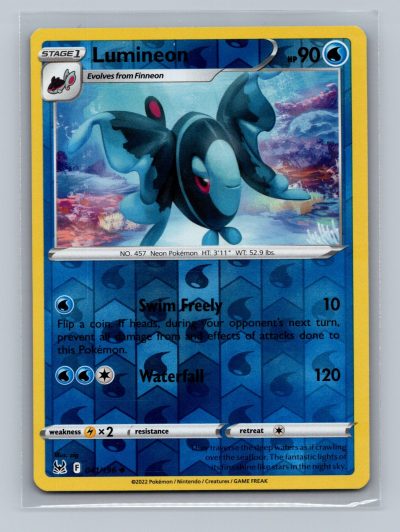 SWSH11: Lost Origin #041/196 Lumineon Foil