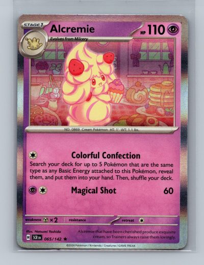 SV07: Stellar Crown #065/142 Alcremie Foil