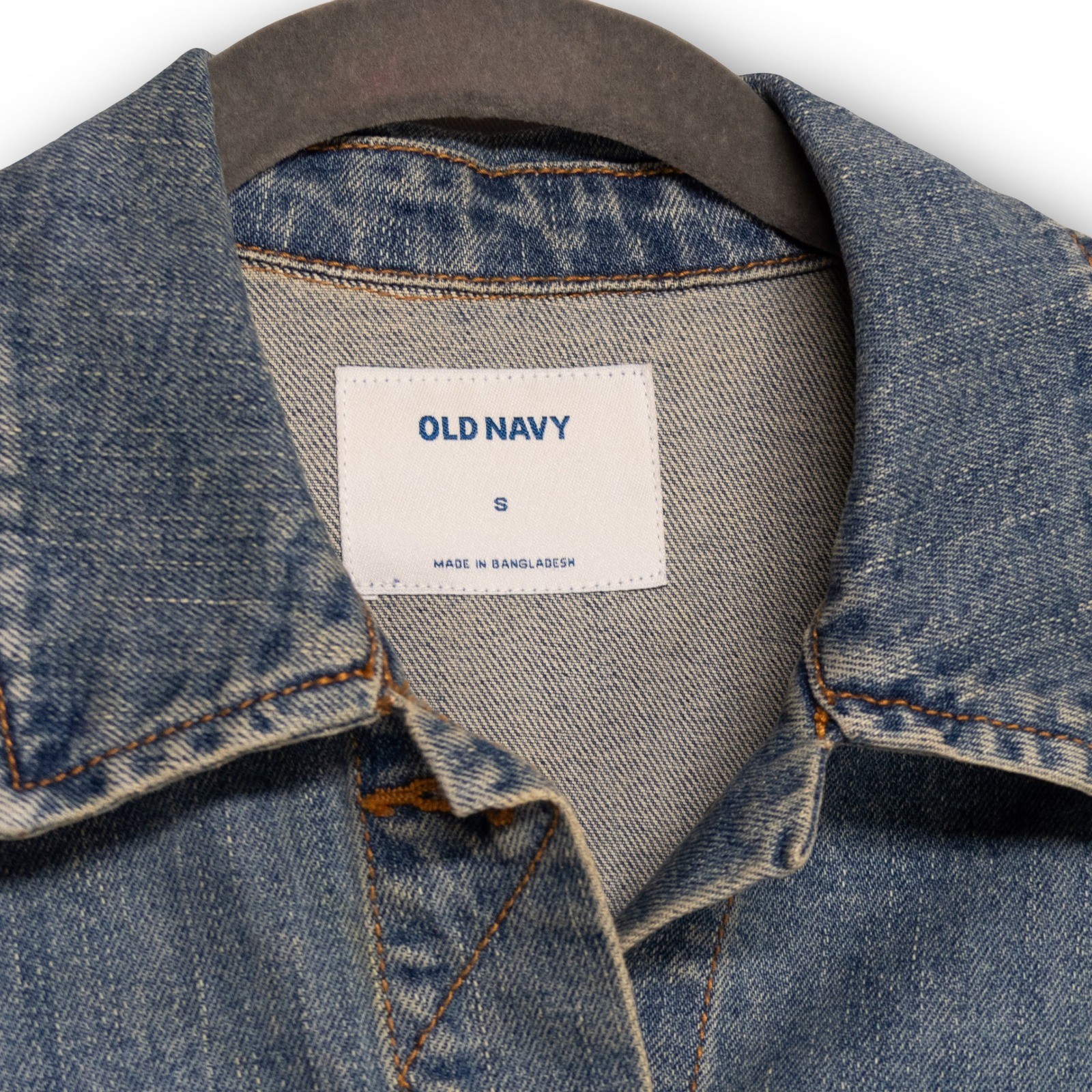 Vintage Old Navy Denim Jacket Women's Small Blue Medium Wash Excellent - Image 3