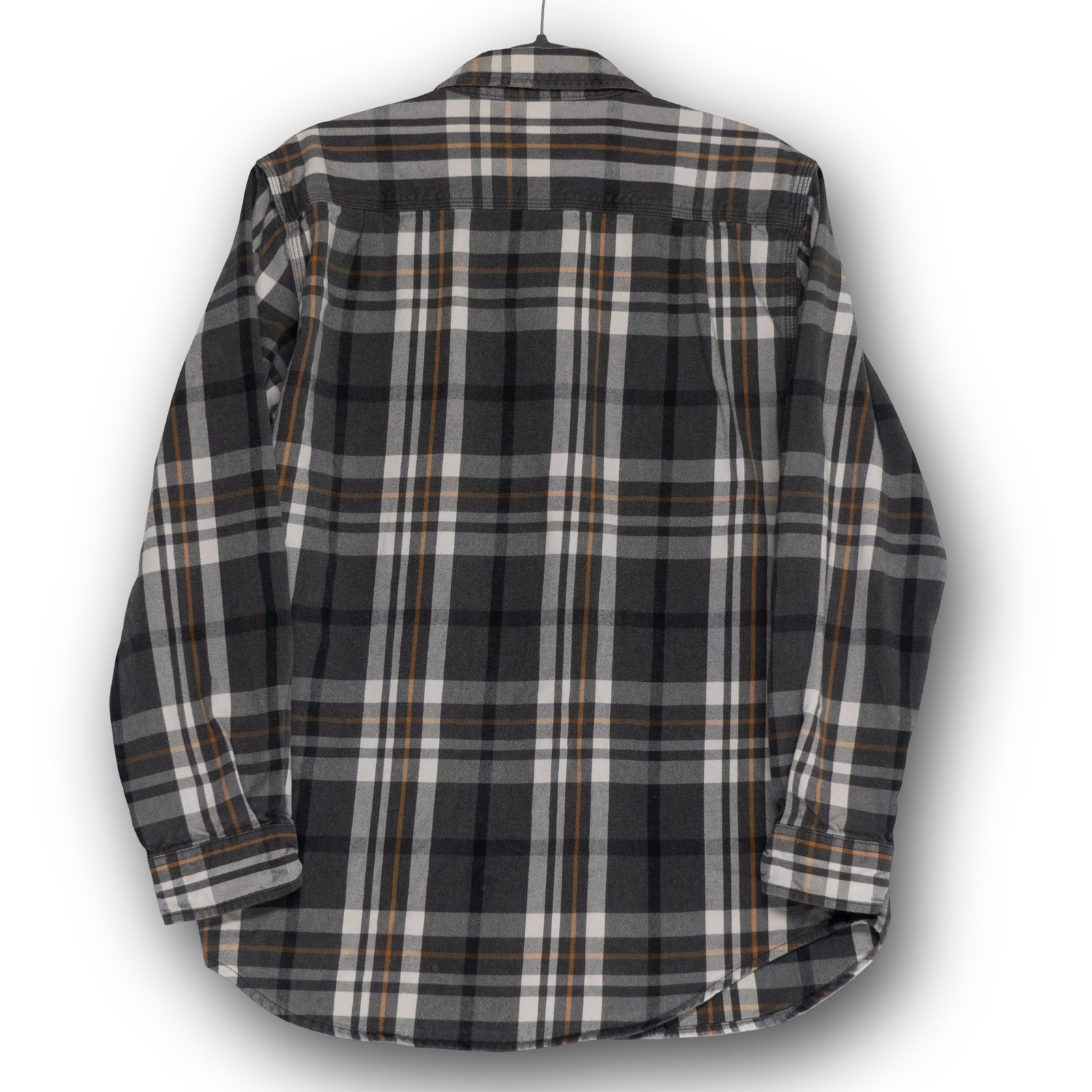 Vintage Carhartt Plaid Flannel Shirt Mens M Original Fit Long Sleeve Excellent - Image 2