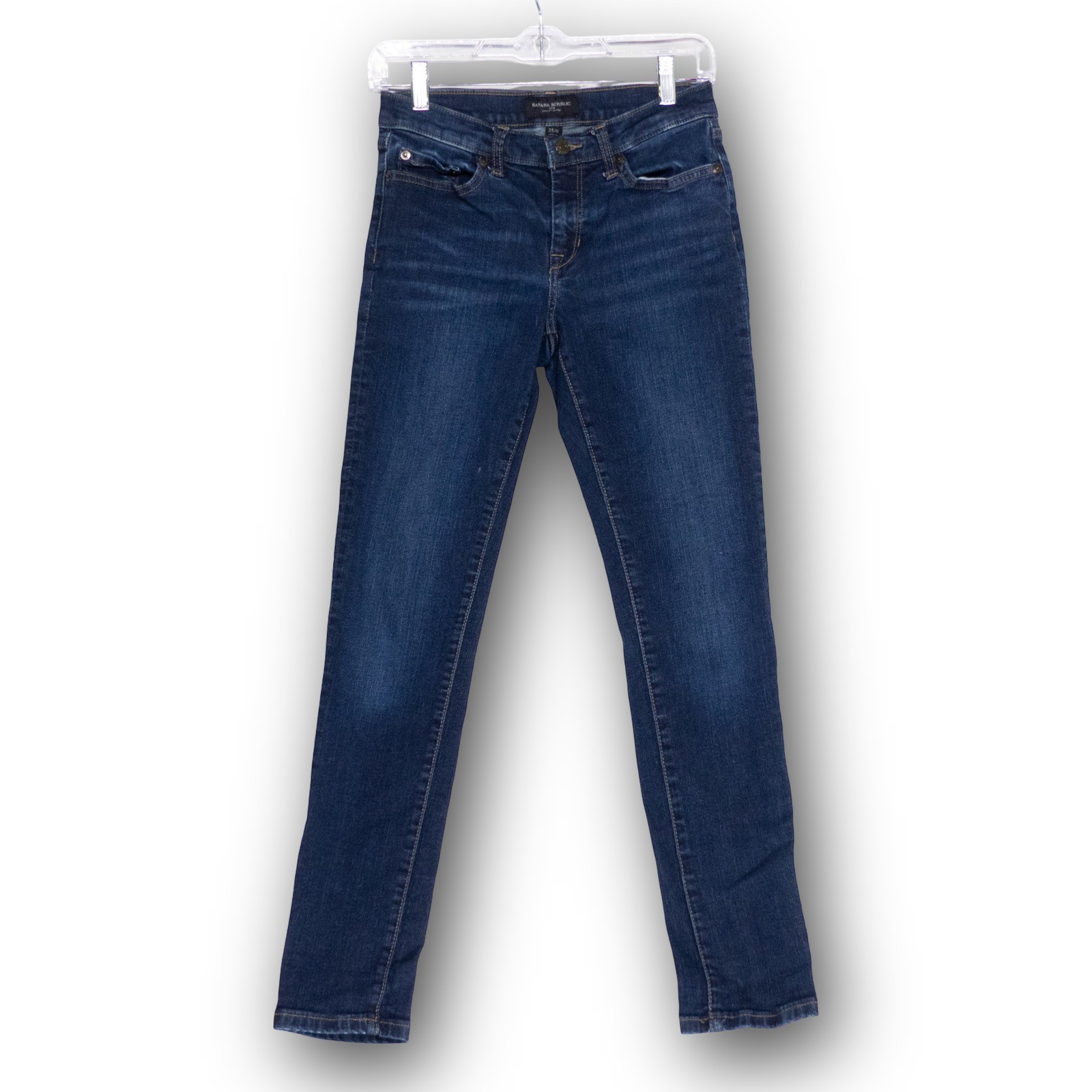 Vintage Banana Republic Sculpt Skinny Jeans Women's 25/0 Dark Wash Excellent Den