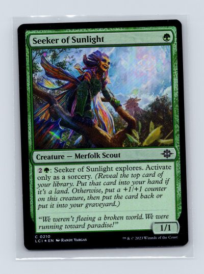 The Lost Caverns of Ixalan #210 Seeker of Sunlight - Foil