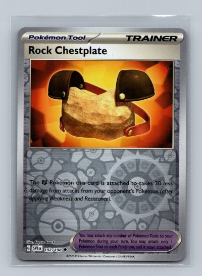 SV01: Scarlet & Violet Base Set #192/198 Rock Chestplate Holo