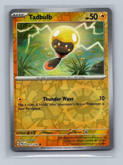 SV02: Paldea Evolved #077/193 Tadbulb Holo