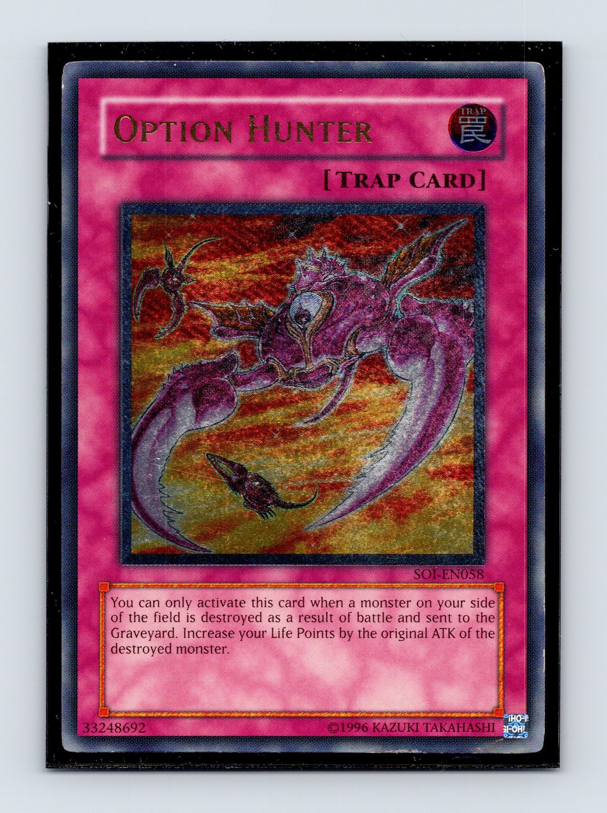 Shadow of Infinity #SOI-EN058 Option Hunter (UTR)