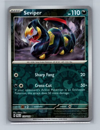 SV02: Paldea Evolved #137/193 Seviper Holo