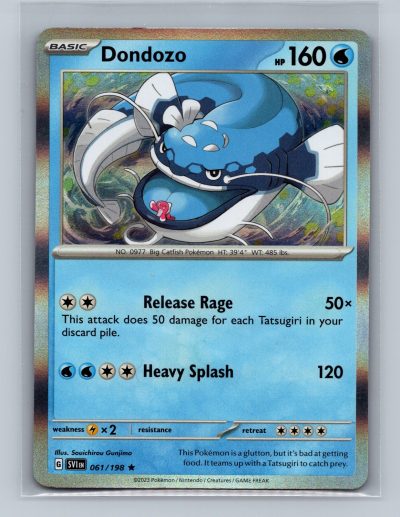 SV01: Scarlet & Violet Base Set #061/198 Dondozo Holo