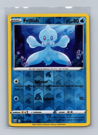 SWSH05: Battle Styles #041/163 Frillish Holo