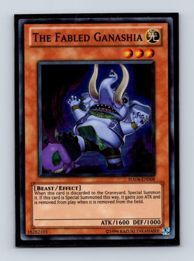 Hidden Arsenal 4 #HA04-EN009 The Fabled Ganashia