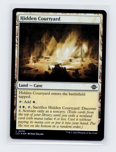 The Lost Caverns of Ixalan #274 Hidden Courtyard - Foil