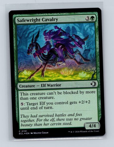 Lorwyn Eclipsed #191 Safewright Cavalry - Foil