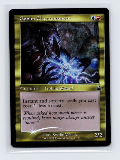 Duel Decks: Izzet vs. Golgari #3 Goblin Electromancer - Foil