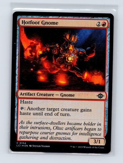 The Lost Caverns of Ixalan #154 Hotfoot Gnome - Foil