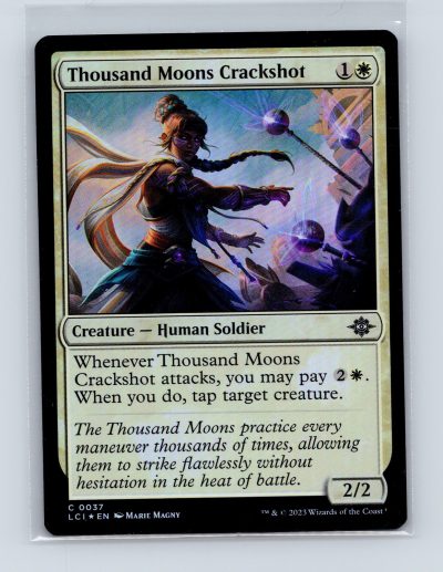 The Lost Caverns of Ixalan #37 Thousand Moons Crackshot - Foil