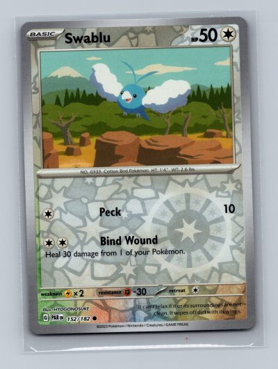 SV04: Paradox Rift #152/182 Swablu Holo