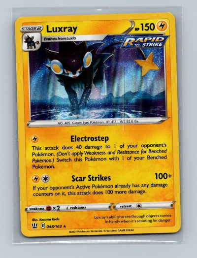 SWSH05: Battle Styles #048/163 Luxray Holo