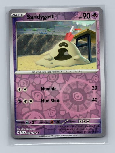 SV02: Paldea Evolved #095/193 Sandygast Holo
