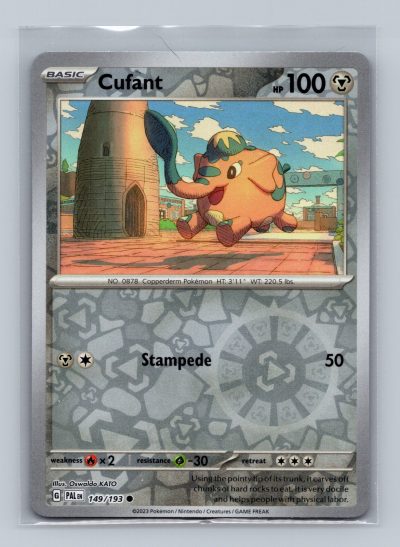SV02: Paldea Evolved #149/193 Cufant Holo